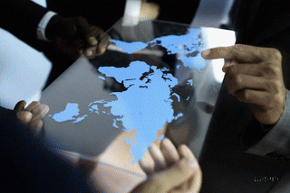 Global strategy planning with data visualization